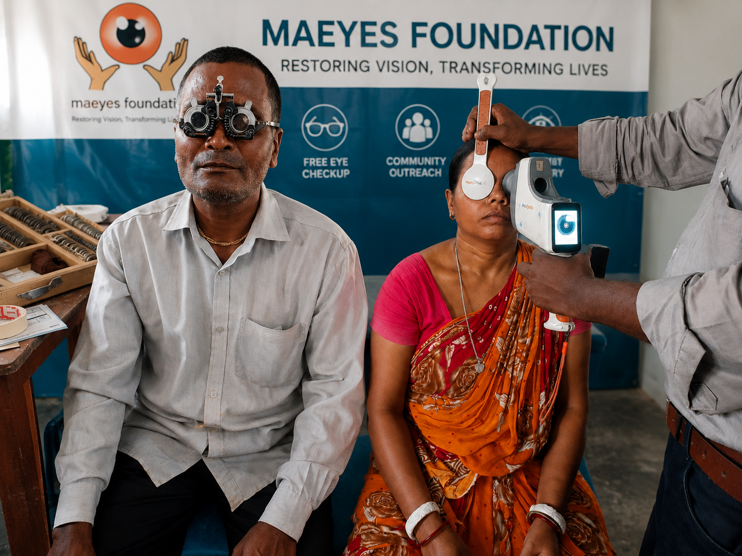 Free Eye Screening Camp at Pallimangal L.P. School, Digboi Mukh Gaon